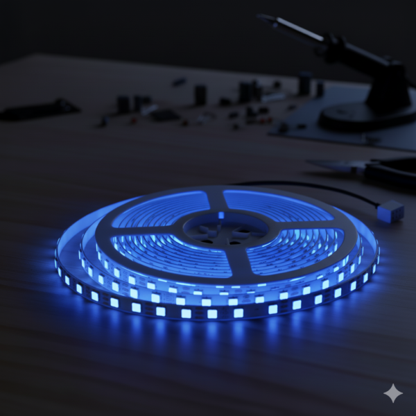 High Efficiency LED Strip Light - Blue - GreenTechCo.com | LED Lighting ...