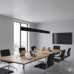 Slim LED Linear Pendant light-BX-809A-1200