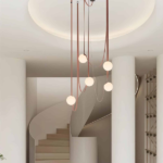Modern LED Belt Chandelier -GTS-TP-B7760-5