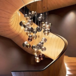 LED Staircase Chandelier - 13055-R9