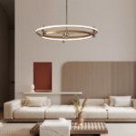 Shell Round Chandelier - D01412-ZM