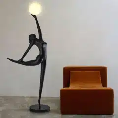 Ballerina Sculpture Floor Lamp-GT-F9110